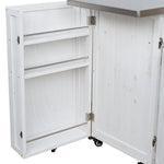 Outdoor Kitchen Island Fir Wood Prep Station