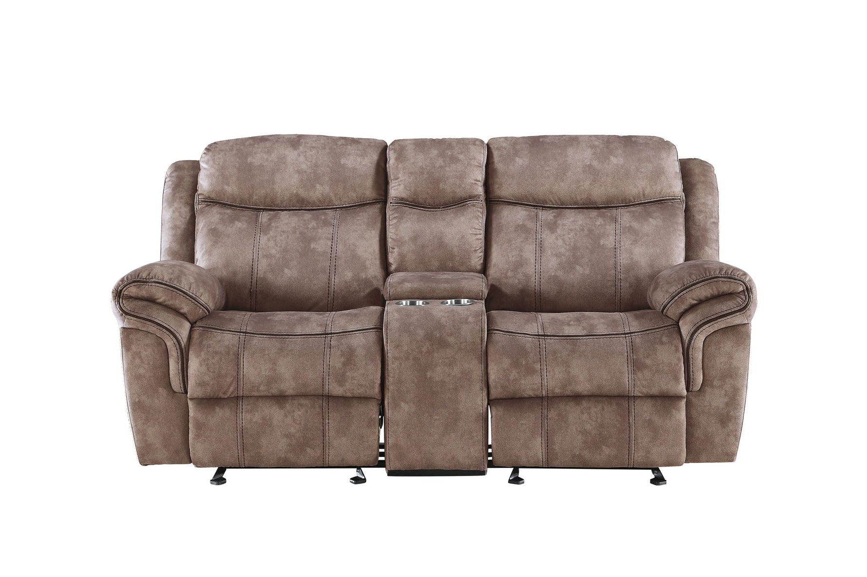 Zubaida Two Tone 3 Piece Recliner Living Room Set