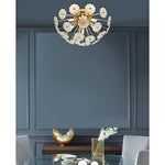 Gold Flush Mount Ceiling Light