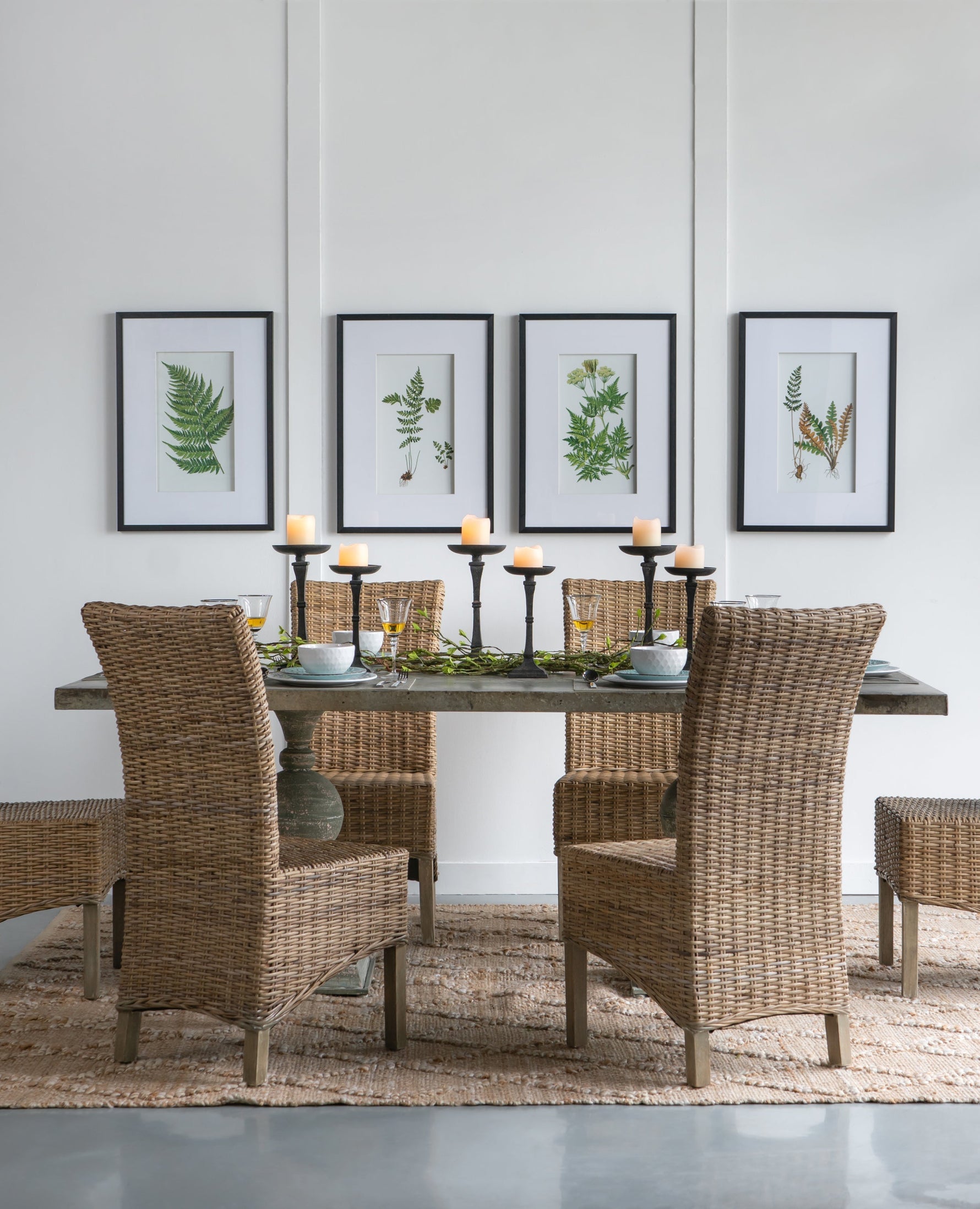 Verdant Grace™ — Elegant Fern Print Set