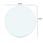 Round Tempered Glass Table Top