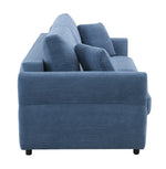 Haran Fabric Pull-Out Sleeper with Storage