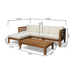 Cambridge L Shape Sofa Set
