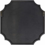 Abangay Gold Contemporary Wood Frame Mirror - Clearance
