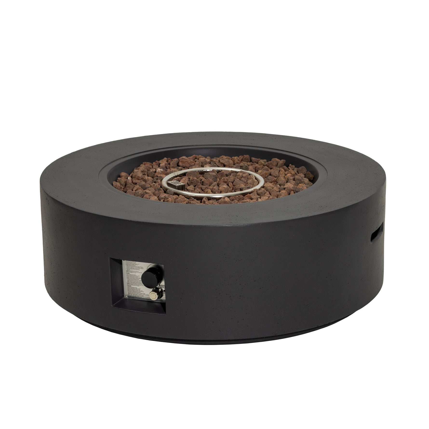 40' Round Outdoor Propane Fire Pit Table