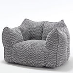 Comfortable Chenille Sofa Chairs With Highly Resilient Foam