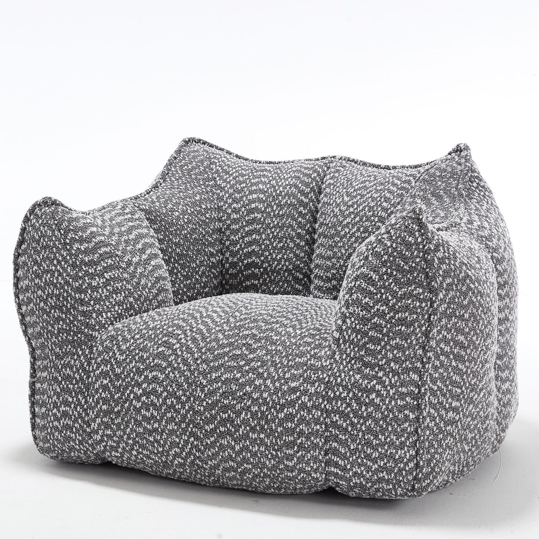 Comfortable Chenille Sofa Chairs With Highly Resilient Foam