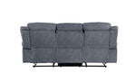 Zubaida Two Tone 3 Piece Recliner Living Room Set