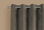 2 Pieces Set Room Darkening Curtain Panels with Grommet - Contemporary Style