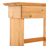 TOPMAX 65.7'' Tall Garden Potting Bench Table with Hutch