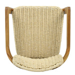 Outdoor Woven Rattan Chair Set Two Accent Chairs