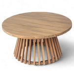 Claremont Patio Furniture Set: 3-Seater Daybed + Acacia Wood Table