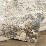 Alabaster Abstract Thick Luxe Rug