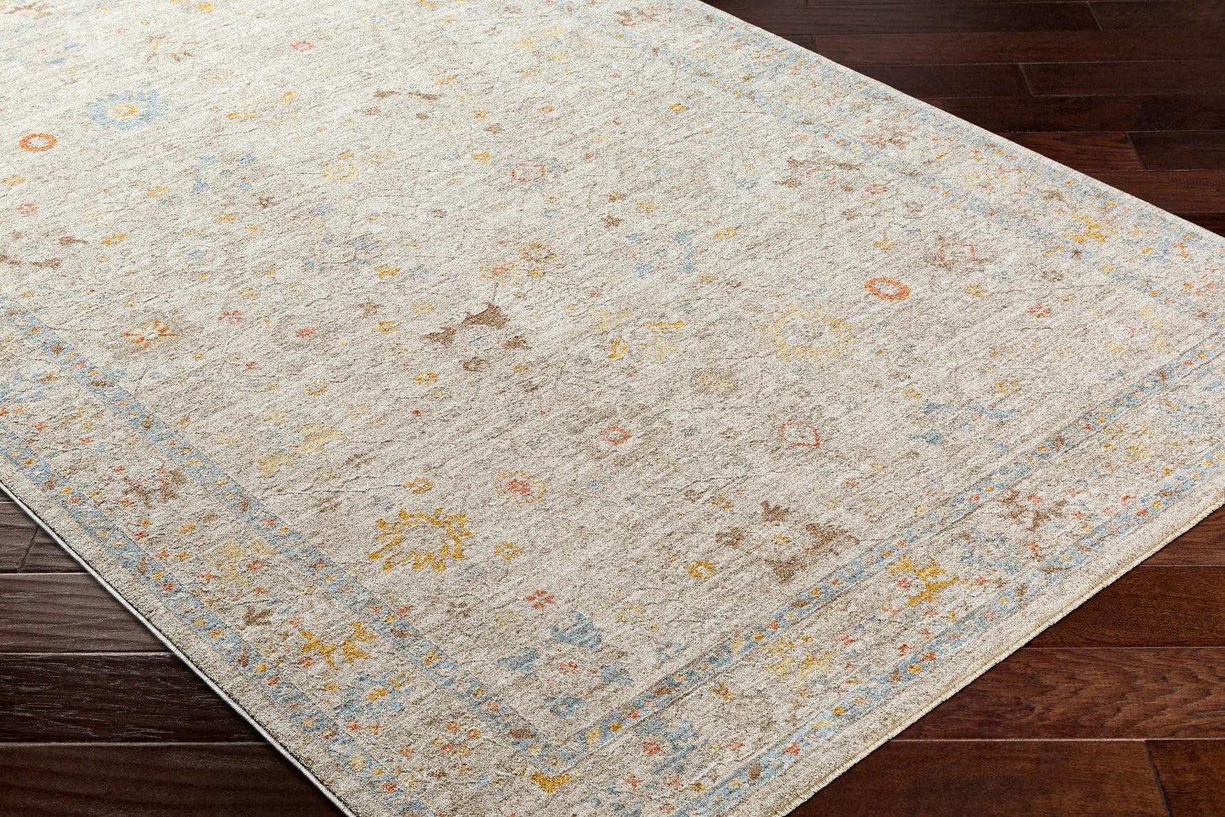 Amina Oushak Thick Luxe Area Rug