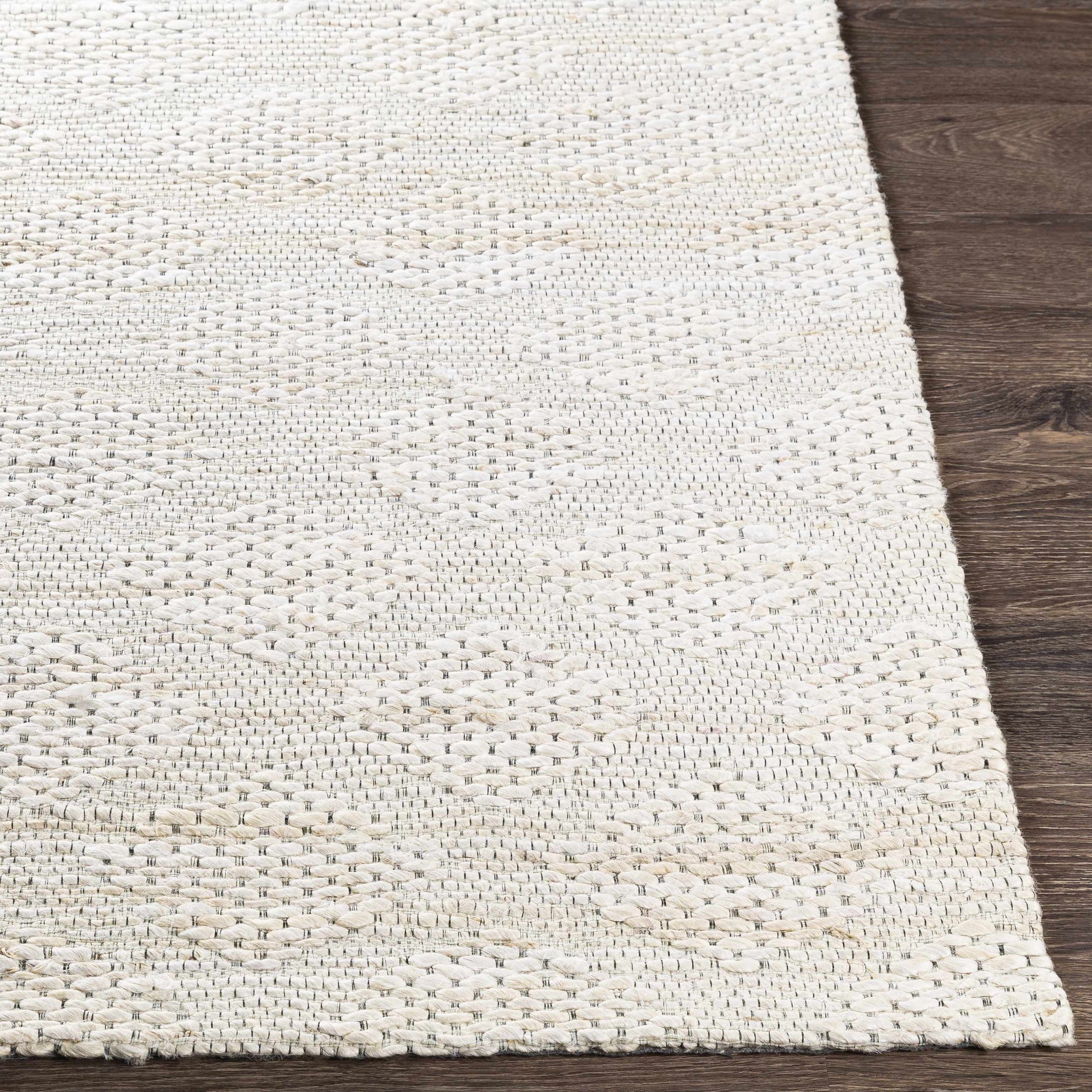 Angaston Beige Hand-Woven Jute Rug - Clearance