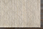Angaston Beige Hand-Woven Jute Rug - Clearance