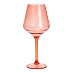 Saint Tropez Acrylic Stemmed Wine Glassware, Set of 2