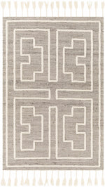 Azra Tasseled Jute&Wool Rug - Clearance