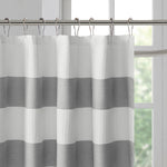 Shower Curtain with 3M Treatment Grey 72x72"