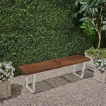 Intrinsic Outdoor Dining Bench With Slat Top