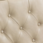 Modern Accent Chair Lounge Chair with Sturdy Wood Legs in Camel PU Leather