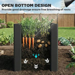 Modern Planter Bed, Outdoor Planter Box, Elevated Garden Bed