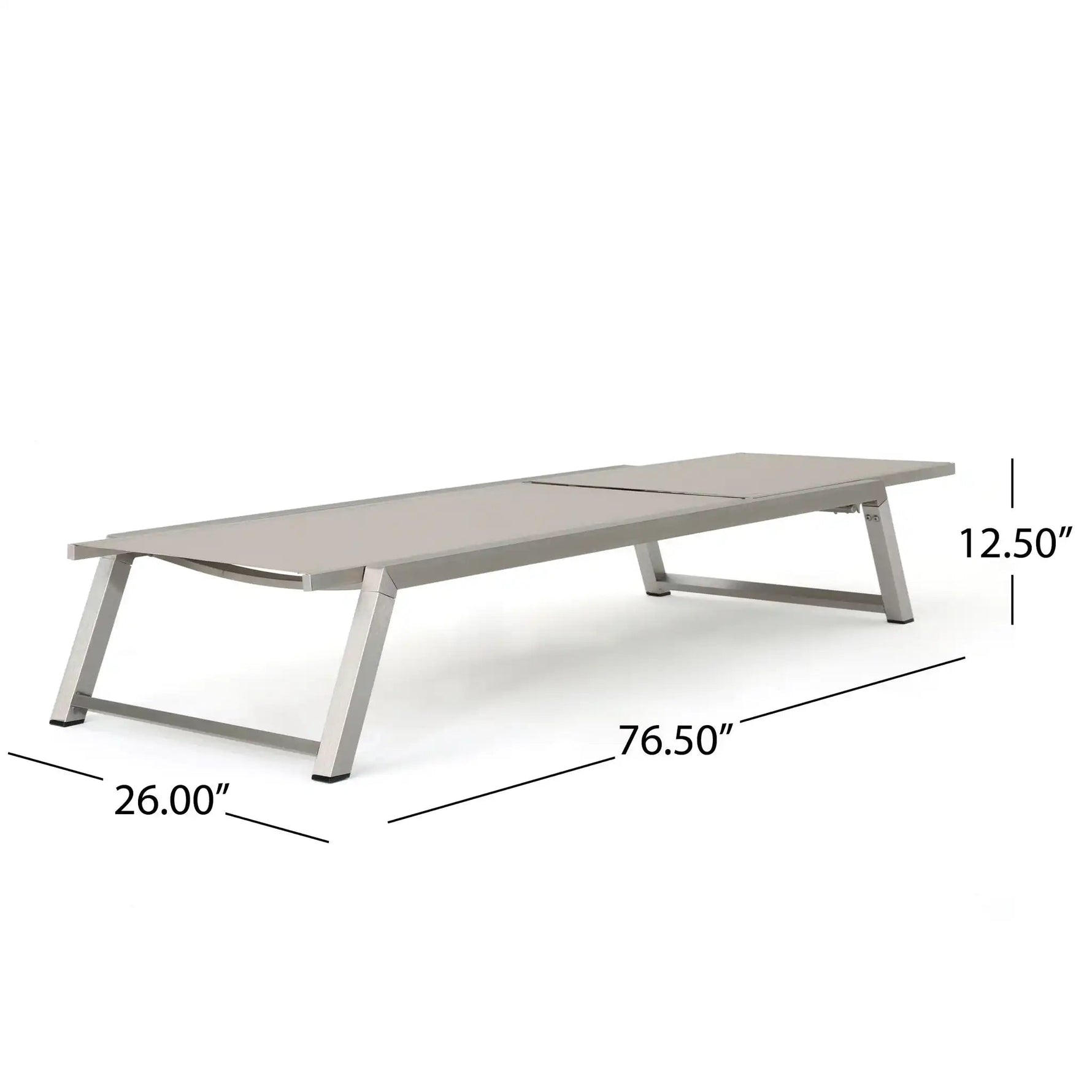 Myers Modern Chaise Lounge Set With Adjustable Back