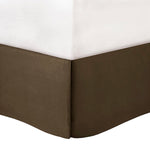 7 PC Pieced Faux Suede Comforter Set Natural Queen