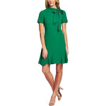 CeCe Women's Ruffled Bow Cocktail Dress