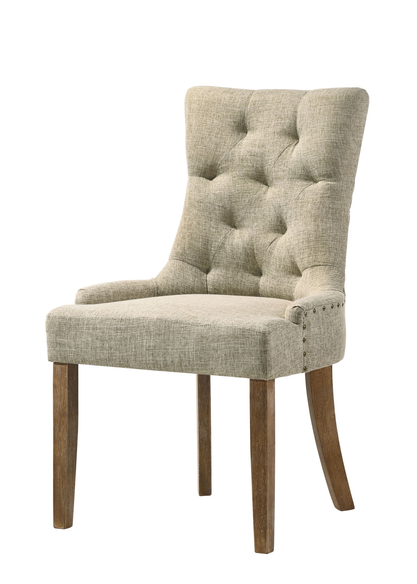 Yotam Side Chair (Set of 2) - Beige / Oak