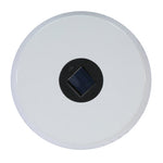 Solar Side Table with Built-in Solar Battery (White)