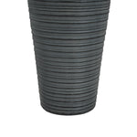 31.5' Tall Striped Concrete Column Fountain with LED Light