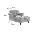 Oversized Chaise Lounge Indoor