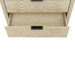 3 Drawer Cabinet - Natural Wood Finish