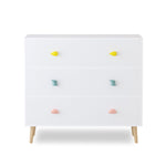 3 Drawer Dresser Storage Cabinet With Anti-Tip Safety