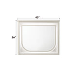 Laveda Mirror With LED - White