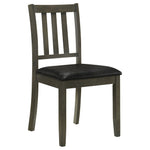 Rowland Charcoal 5-piece Dining Set