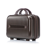 14' & 20' ABS Spinner Wheel Luggage Set with Cosmetic Case