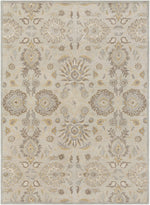 Conesus 1192 Hand Tufted Ivory&Taupe Wool Rug