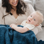 Bamboni® Receiving Blanket 30" x 40" Bamboo Rayon Blend