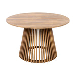 Patio Set Outdoor Acacia Wood Furniture Sets - Braided Dining Chairs and Patio Dining Table