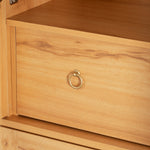 K&K 71' Tall Arched Kitchen Pantry Cabinet with Adjustable Shelves