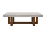 Keven Faux Concrete Top Table