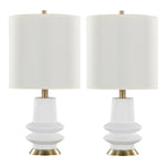 Lloyd 26' Contemporary Polyresin Table Lamp - Set of 2