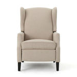 Westeros Wing Back Fabric Upholstered Recliner