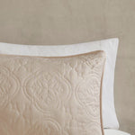 3 Piece Reversible Bedspread Set Khaki King/Cal King