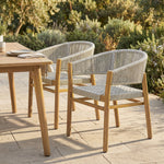 Outdoor Accent Chair Set 2 Person Seating Group