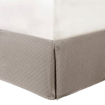7 Piece Herringbone Comforter Set Neutral Queen