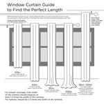 Twist Tab Lined Window Curtain Panel Champagne 50x95