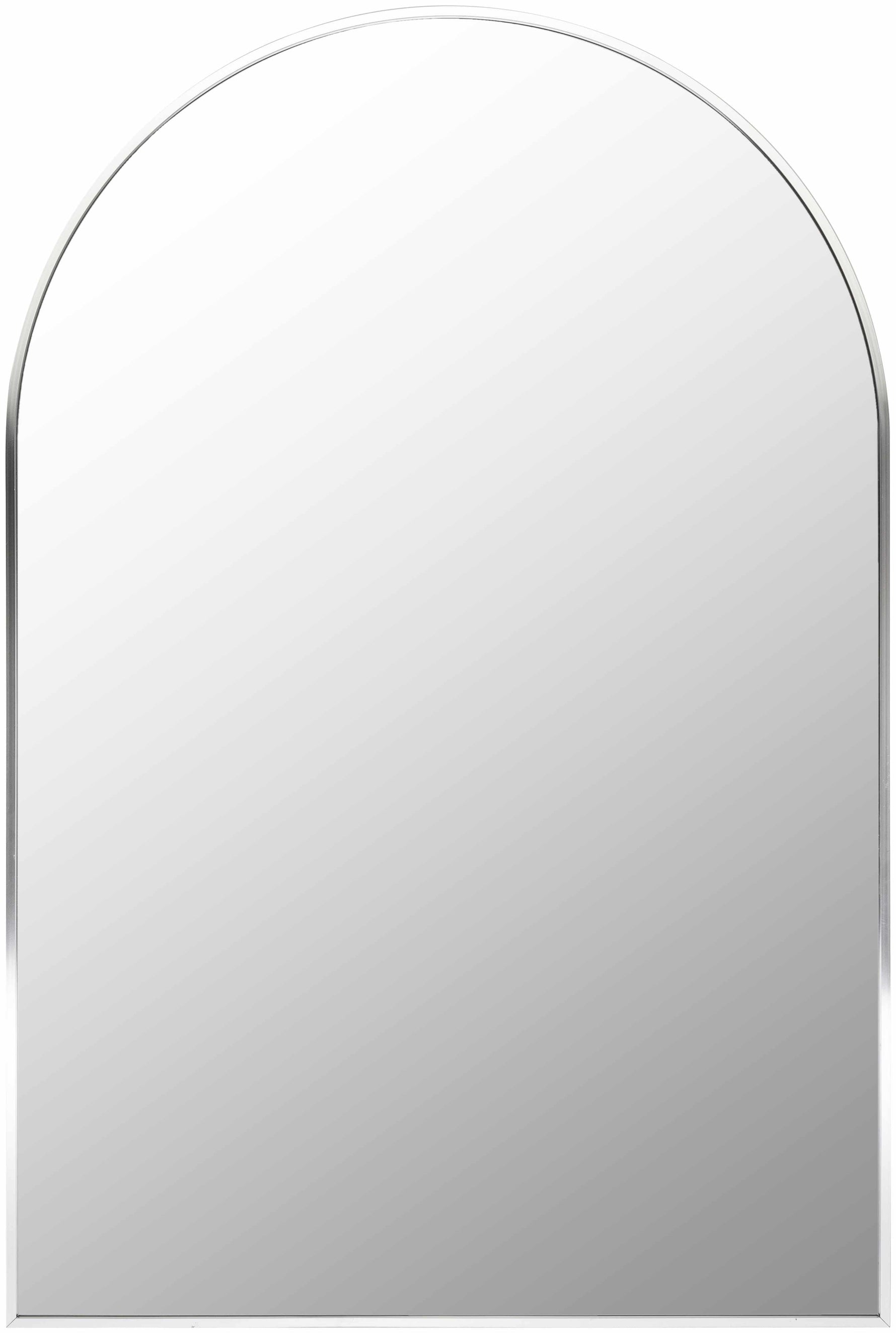 Brembilla Silver Gray Contemporary Mirror